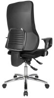 Topstar Bürostuhl Sitness 55, SD69X L50 Stoff schwarz, Gestell chrom