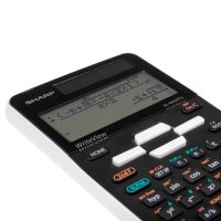 SHARP EL-W550TG Wissenschaftlicher Taschenrechner schwarz/grau