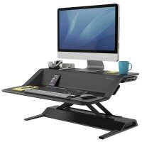 Fellowes Monitorständer Lotus Sitz-Steh Workstation schwarz