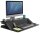 Fellowes Monitorständer Lotus Sitz-Steh Workstation schwarz
