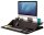 Fellowes Monitorständer Lotus Sitz-Steh Workstation schwarz