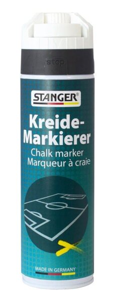 STANGER Kreide-Markierer Markierungsspray weiß 500,0 ml, 1 St.