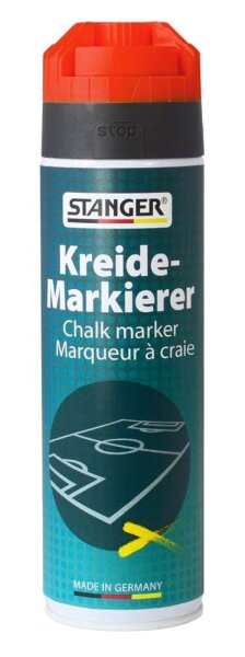 STANGER Kreide-Markierer Markierungsspray rot 500,0 ml, 1 St.