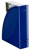 4 ELBA Stehsammler wave 400091710 blau Kunststoff, DIN A4