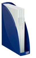 4 ELBA Stehsammler wave 400091710 blau Kunststoff, DIN A4