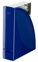 4 ELBA Stehsammler wave 400091710 blau Kunststoff, DIN A4