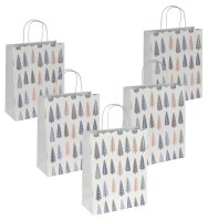 5 SIGEL Geschenktüten Pine trees Motiv 26,0 x 33,0 cm