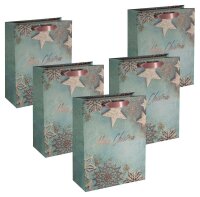 SIGEL Papier-Tragetaschen Glamorous Christmas Motiv 26,0...