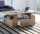 VCM my home Junata Couchtisch rechteckig Spanplatte eiche 110,0 x 52,0 x 44,0 cm, 1 St.