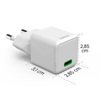 hama GaN-Ladeadapter weiß, 30 Watt