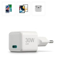 hama GaN-Ladeadapter weiß, 30 Watt