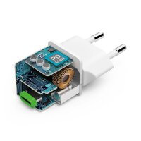 hama GaN-Ladeadapter weiß, 30 Watt