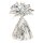 amscan® Ballongewicht silber, 1 St.