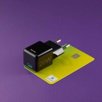 hama Ladeadapter schwarz, 20 Watt