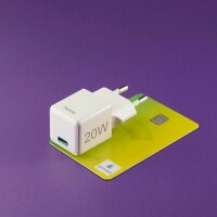 hama Ladeadapter weiß, 20 Watt
