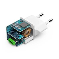 hama Ladeadapter weiß, 20 Watt