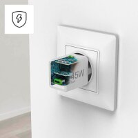 hama GaN-Ladeadapter weiß, 45 Watt