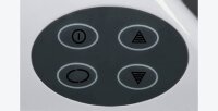 MAUL MAULcrystal LED Lupenleuchte weiß 18 W mit Tischklemme