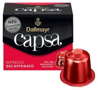 Dallmayr Capsa Espresso Decaffeinato Kaffeekapseln,...