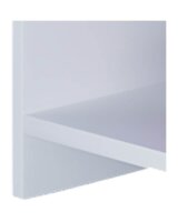 VCM my home Tindus Couchtisch rechteckig Spanplatte schwarz 100,0 x 50,0 x 35,0 cm, 1 St.