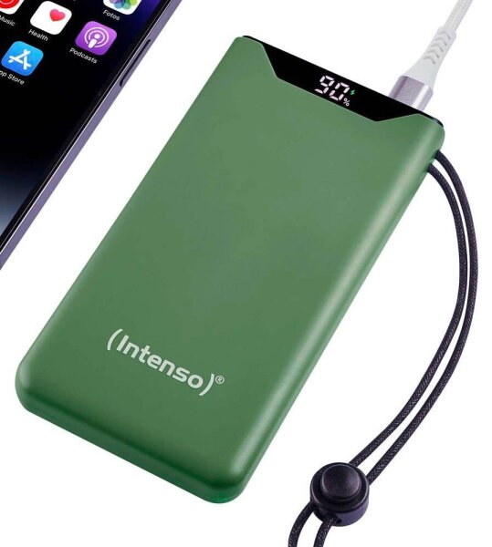 Intenso F10000 Powerbank 10.000 mAh grün