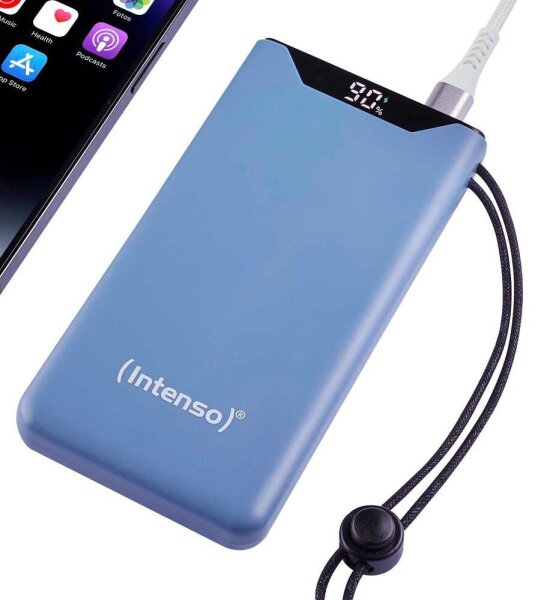 Intenso F10000 Powerbank 10.000 mAh blau