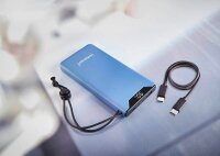 Intenso F10000 Powerbank 10.000 mAh blau