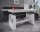VCM my home Kobila Couchtisch rechteckig Spanplatte weiß 157,0 x 65,0 x 52,5 - 59,0 cm, 1 St.