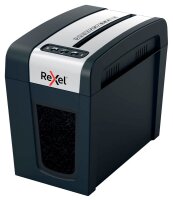 Rexel Secure MC3-SL Slim Aktenvernichter mit Partikelschnitt P-5, 2 x 15 mm, bis 3 Blatt, schwarz