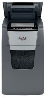 Rexel AutoFeed+ 130M Aktenvernichter mit Partikelschnitt P-5, 2 x 15 mm, bis 130 Blatt, schwarz