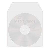 MediaRange 1er CD-/DVD-Hüllen CD-Folien-Tasche...
