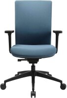 Topstar Bürostuhl Sitness AirWork G, PA40OMT6MT6 Stoff blau, Gestell schwarz