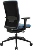 Topstar Bürostuhl Sitness AirWork G, PA40OMT6MT6 Stoff blau, Gestell schwarz