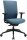 Topstar Bürostuhl Sitness AirWork G, PA40OMT6MT6 Stoff blau, Gestell schwarz