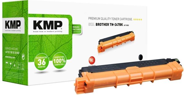 KMP B-T109X  schwarz Toner kompatibel zu brother TN-247 BK