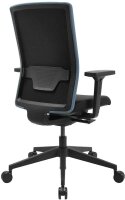Topstar Bürostuhl AirWork G, PA50OMT0MT6 Stoff blau, Gestell schwarz