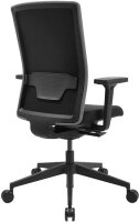 Topstar Bürostuhl AirWork G, PA50OMT0MT3 Stoff grau, Gestell schwarz