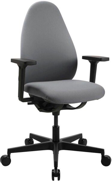 Topstar Bürostuhl Soft Sitness Art G, SA60O2MT3MT3 Stoff grau, Gestell schwarz