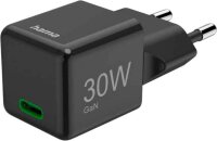 hama GaN-Ladeadapter schwarz, 30 Watt