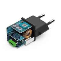hama GaN-Ladeadapter schwarz, 30 Watt