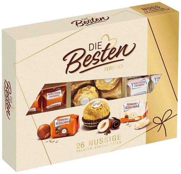 Die Besten Nuss Pralinen 26 St./250,0  g, 1 St.