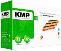 KMP B-T125X  cyan, magenta, gelb Toner kompatibel zu...