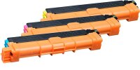 KMP B-T125X  cyan, magenta, gelb Toner kompatibel zu brother TN-247C/M/Y, 3er-Set
