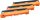 KMP B-T125X  cyan, magenta, gelb Toner kompatibel zu brother TN-247C/M/Y, 3er-Set