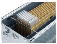 ALUMAXX Pilotenkoffer ALPHA Aluminium silber 47,0 x 20,0 x 37,5 cm