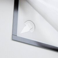 DURABLE Magnetrahmen selbstklebend WALLPAPER schwarz A4, 1 St.