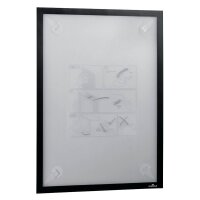 DURABLE Magnetrahmen selbstklebend WALLPAPER schwarz A3,...