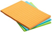 Post-it® Super Sticky Haftnotizen extrastark 46453SSA farbsortiert, 3 Blöcke