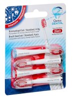 Genius Genius Dental Hydro Fusion Intensiv/Standard Zahnbürstenaufsätze, 4 St.