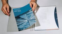 DURABLE Präsentationshefter Kunststoff transparent DIN A4, 25 St.